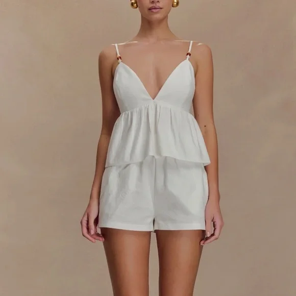 Meshki cotton beaded top - Picture 3 of 3